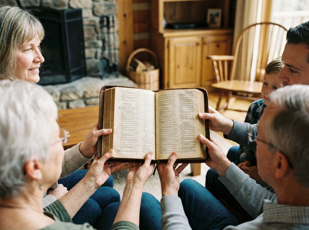 Bíblia aberta simbolizando princípios cristãos na educação