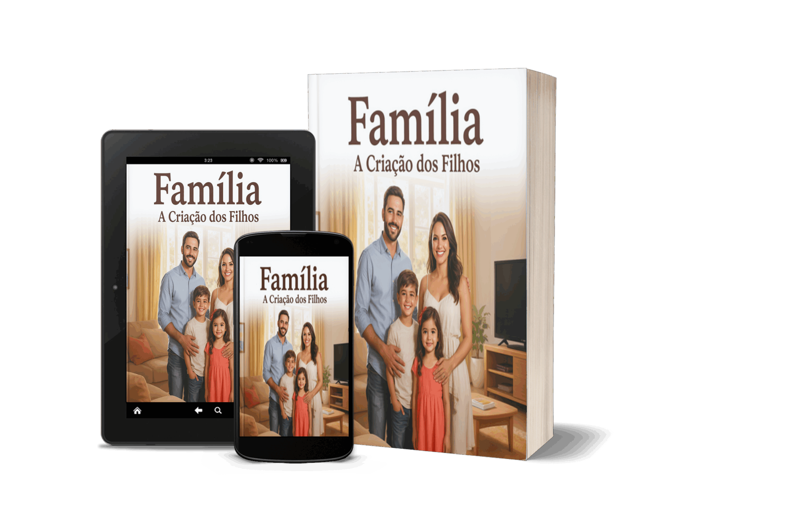 Capa do e‑book Família: A Criação dos Filhos