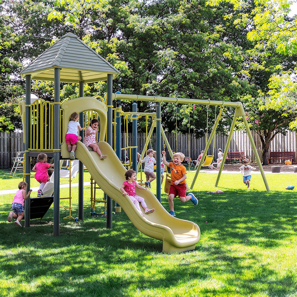 Crianças brincando com regras e limites claros